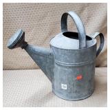 #10 Vtg Galvanized Metal Watering Can