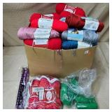 Large Lot of Assorted Yarn