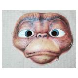 Vintage Plastic ET Alien Halloween Mask