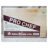 John Boos & Co. Pro Chef Genuine Maple Cutting