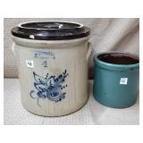Haxstun & Co Ford Edward NY Stoneware Crock &