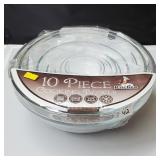 Kangaroo 10 Piece Glass Cooking Bowl Set, SEALED