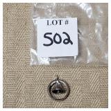 Sterling Bell Pendant