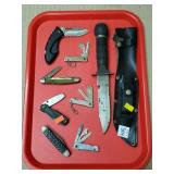 Vtg Survival Knife w/ Compass, Pocket Knives,