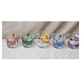 Lot of 5 Vtg McDonalds Garfield Mugs, 1978