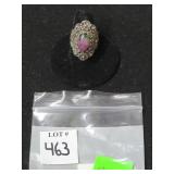.925 Turkish Ruby Zoisite DGS Ring, Size 8
