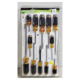 Sealed Pittsburgh 12 Cushion Grip Screw Driver Set