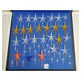 Lot of Vintage Ceramic Xmas Tree Toppers