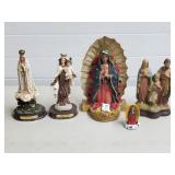 Lot of Assorted Religious Statues