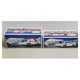 Lot of 1993 & 1994 Hess Patrol Car & Rescue Truck