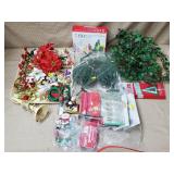 Lot of Assorted Vintage Xmas Decorations