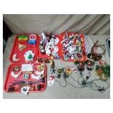 Large Lot of Assorted Xmas Decorations