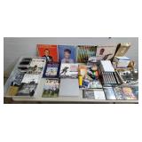 33 Vinyl Records, CDs, Media, Metal Doorknobs,