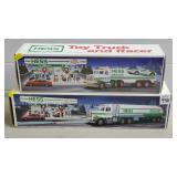 Lot of 1990 & 1991 Hess Trucks in Boxes