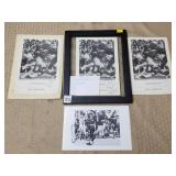 Vaga Ferguson Autographed Pamphlets