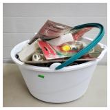 Bucket w/ Assortment of Holiday & Replacement