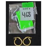 FZN Gold Over .925 Earrings