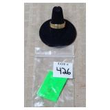 14k Gold Artcraft Ring, Size 9 1/2"