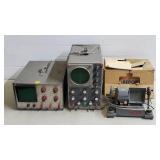 Lot of Oscirioscope & Mansfield Editor