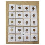 Lot of Wheat Pennies