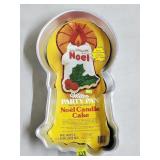 1981 Wilton Party Pan Noel Candle Cake