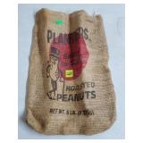 5 Lb Planter Peanuts Burlap Bag