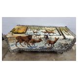 (2) 1965 Italian R.T.C. Deer Wall Tapestrys