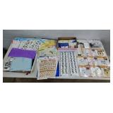 Lot of Assorted Crafting Stencils