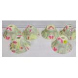 Set of 6 Italian Art Glass Replacement Lamp Shades