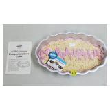 1986 Wilton Congratulations Aluminum Cake Pan w/