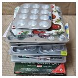 Lot of Wilton of Cars, Bears, Xmas Tree, Ginger