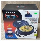 Pyrex Portables Food Carrier Set, NIB