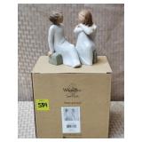 Willow Tree Faceless Angels Heart & Soul Figurine