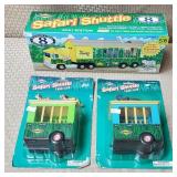 Sunoco Safari Shuttle w/ Box & 2 Shuttle Trailers
