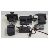 Polaroid Sun 600 Camera, Polaroid Square Shooter