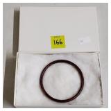 Vintage Cloissone Enamel Bangle Bracelet