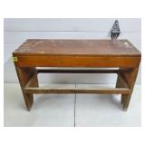 Primitive Wood Bench