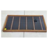 Collector Spoon Glass Display Case