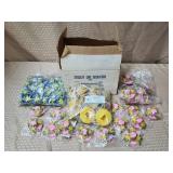 Lot of Vintage Lady Hats Cake Decorations