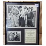 The Three Stooges Framed Photo Collage