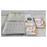 Lot of Old New Stock of Aluminum Utility Pans