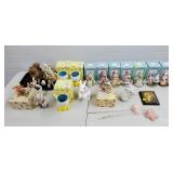 Large Lot of Assorted Lefton Easter Bunny, Easter
