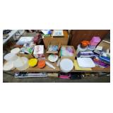 Large Lot of Anchorware, Tupperware, Misc Brands