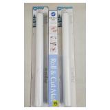 Lot of 2 Wilton Sealed Fondant Rolling Pins,