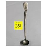 Sterling Scalloped Spoon