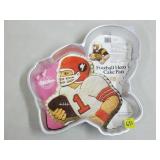 1987 Wilton Football Hero Aluminum Cake Pan