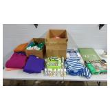 Huge Lot of Crafting Shirts, Decals, Tulip Paints