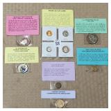 Proof Coins, Kennedy Half Dollars, 1909 Penny,