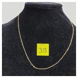 .585 Milor Italian 20 " Chain