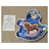 1985 Wilton Rocking Horse Aluminum Cake Pan w/